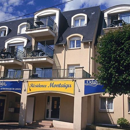 Montaigu Aparthotel Cabourg Exterior photo